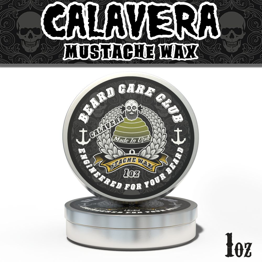 Calavera Mustache Wax