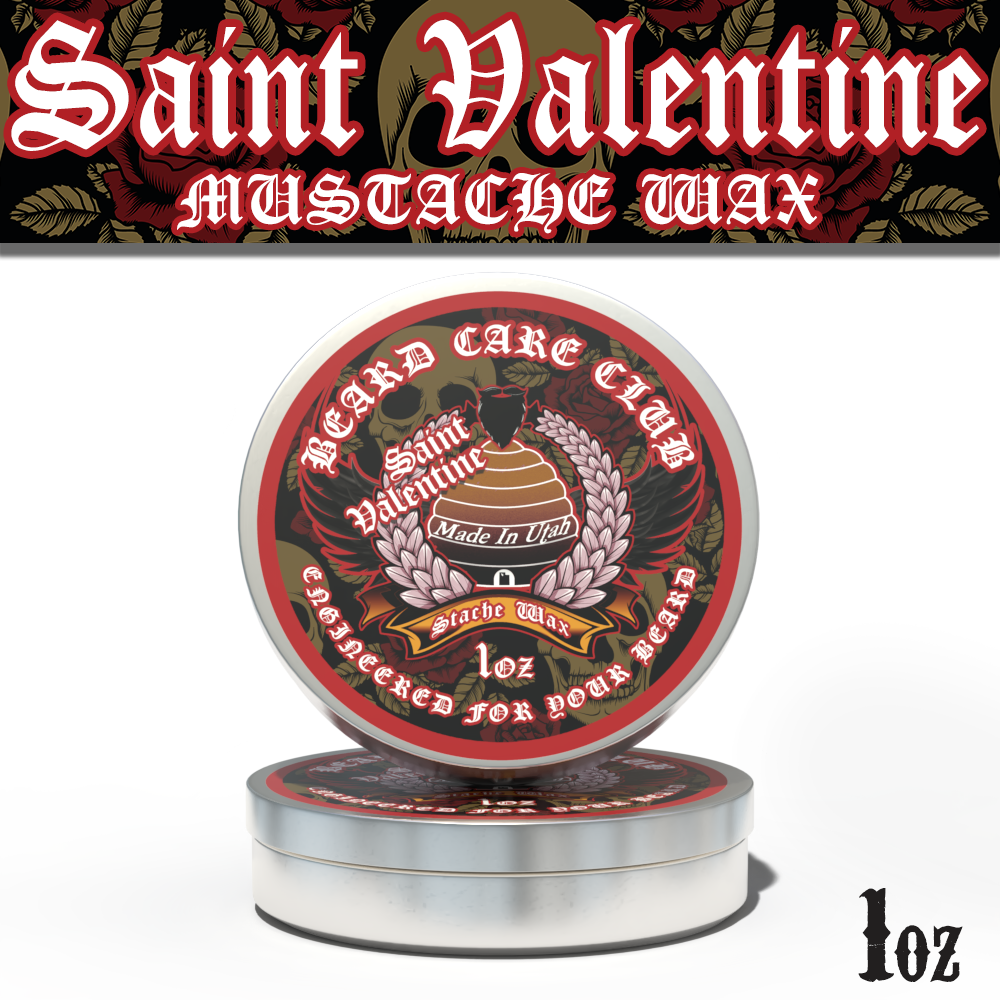 Saint Valentine Mustache Wax