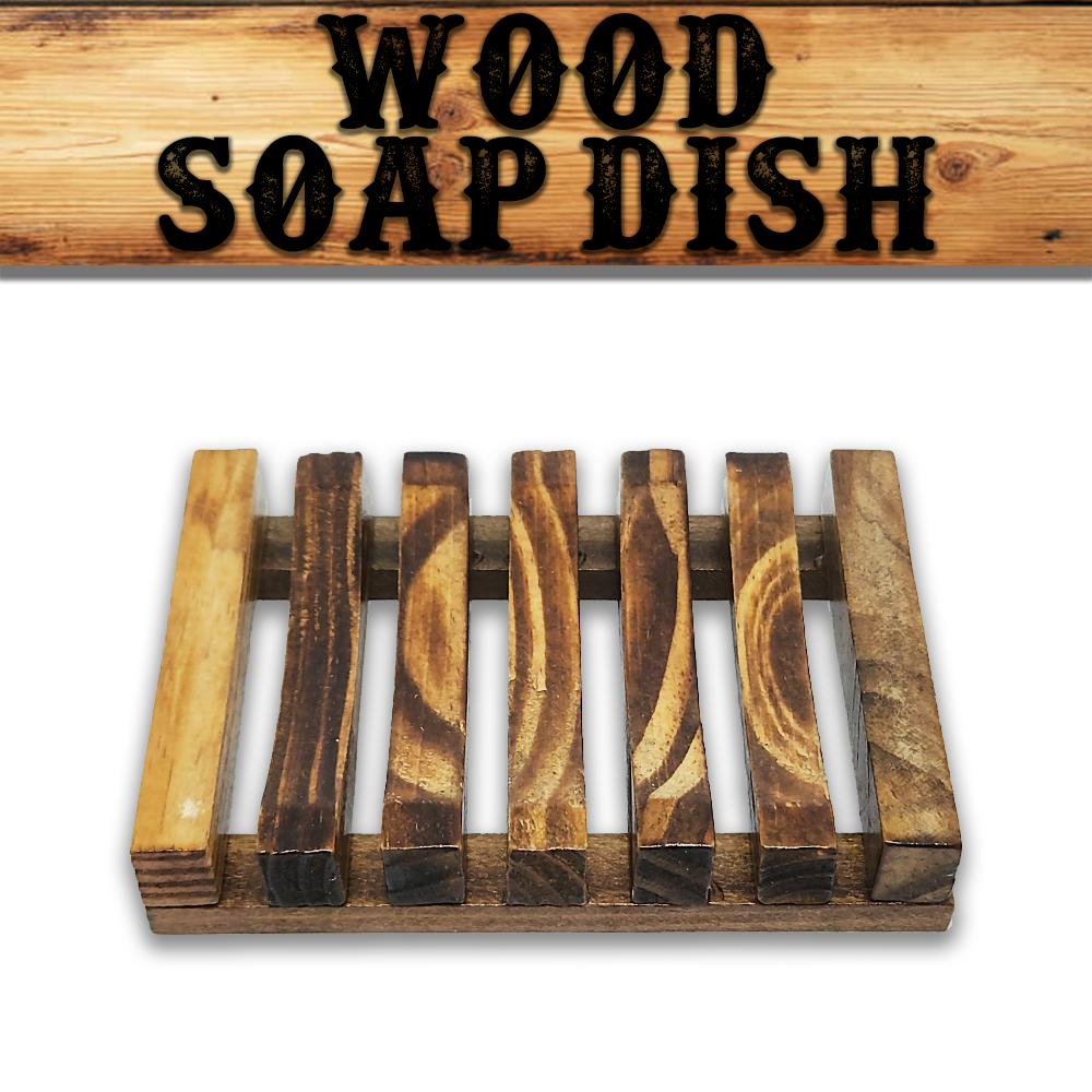 Rectangle Wooden Soap Dish – Buff City Soap