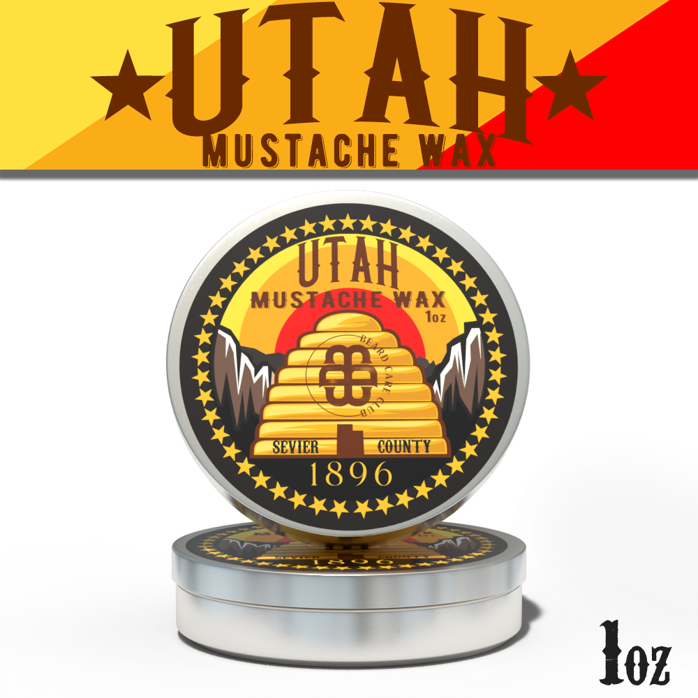 Utah Mustache Wax
