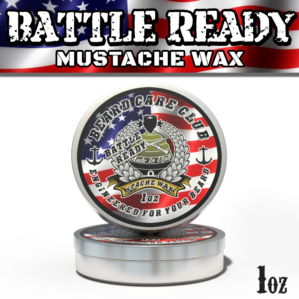 Battle Ready Mustache Wax