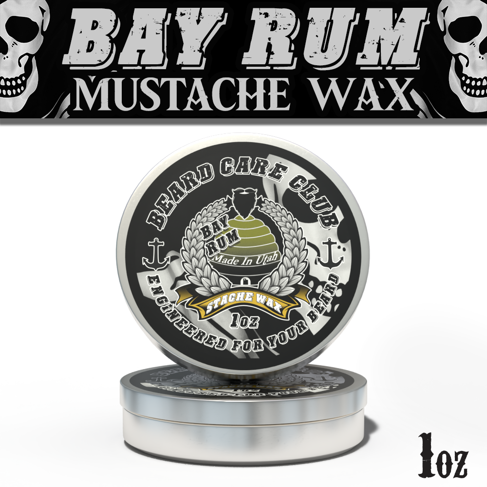 Bay Rum Mustache Wax