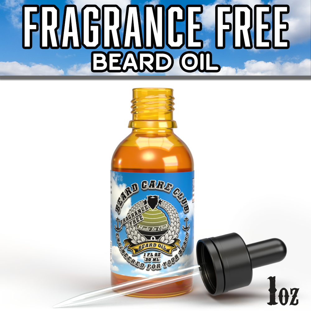 Fragrance Free Beard Oil