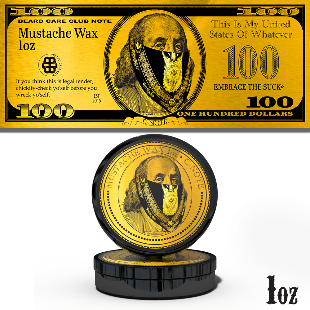 C-Note Mustache Wax