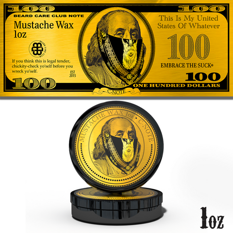 C-Note Mustache Wax