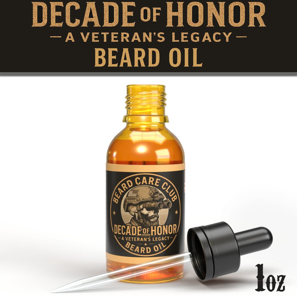 Decade Of Honor Beard Oil