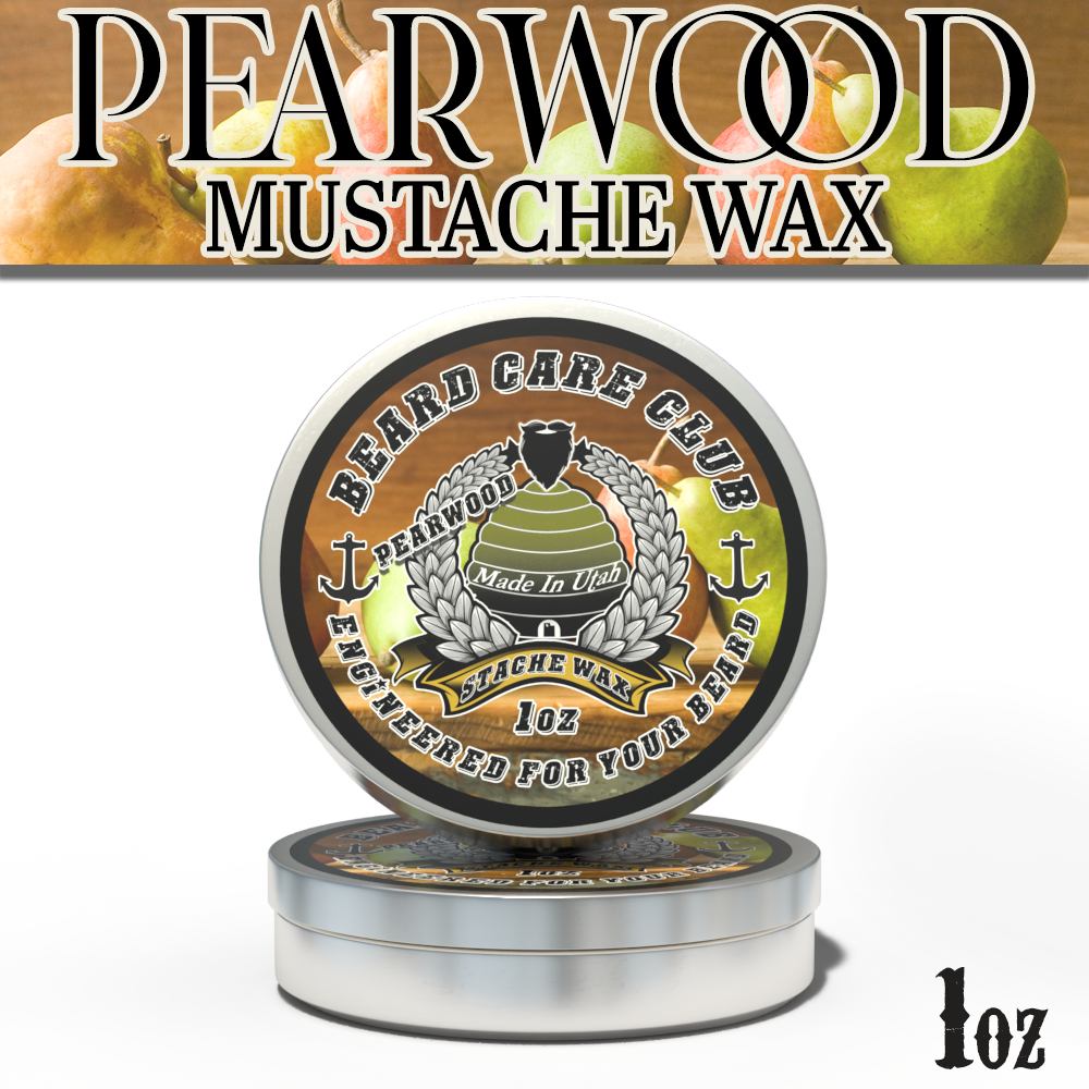 Pearwood Mustache Wax