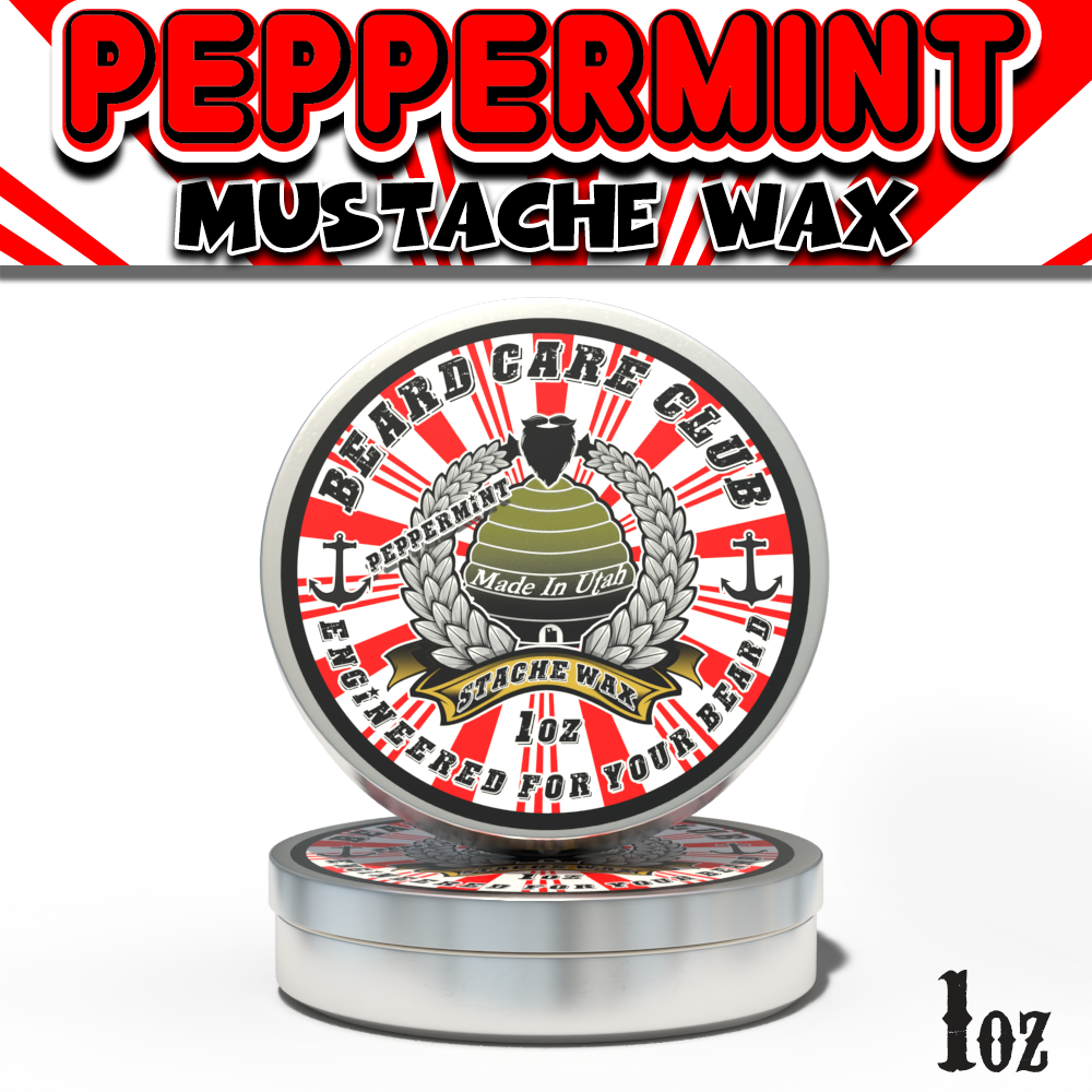 Peppermint Mustache Wax