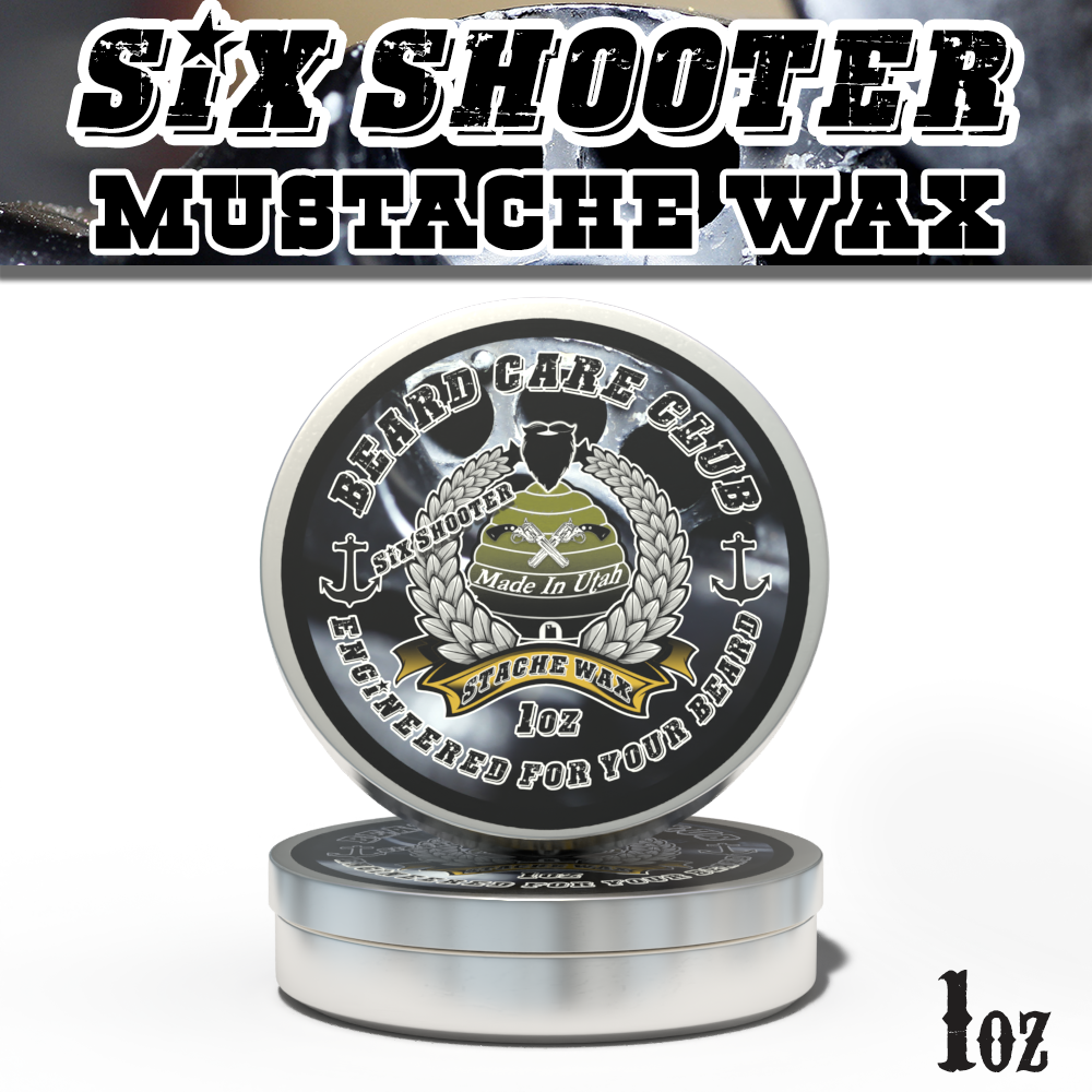 Six Shooter Mustache Wax