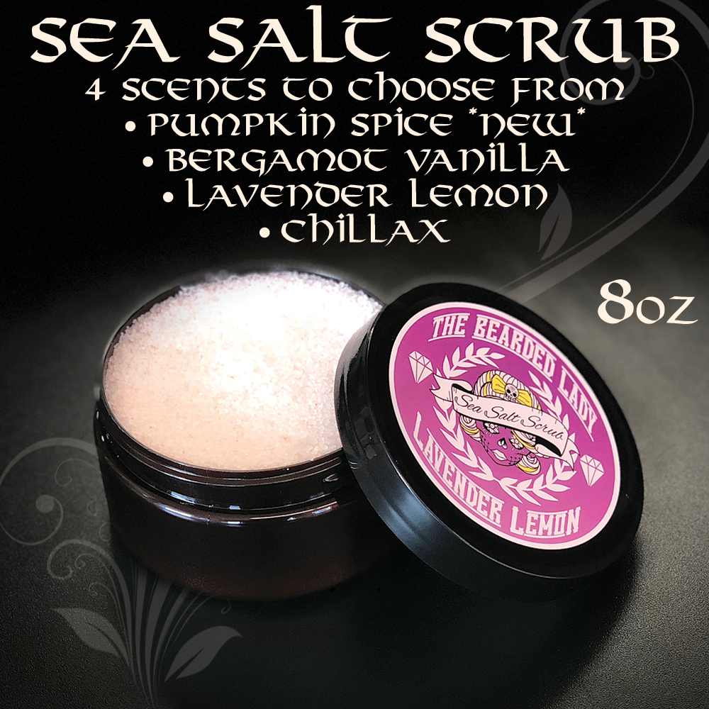 The Bearded Lady Sea Salt Scrub