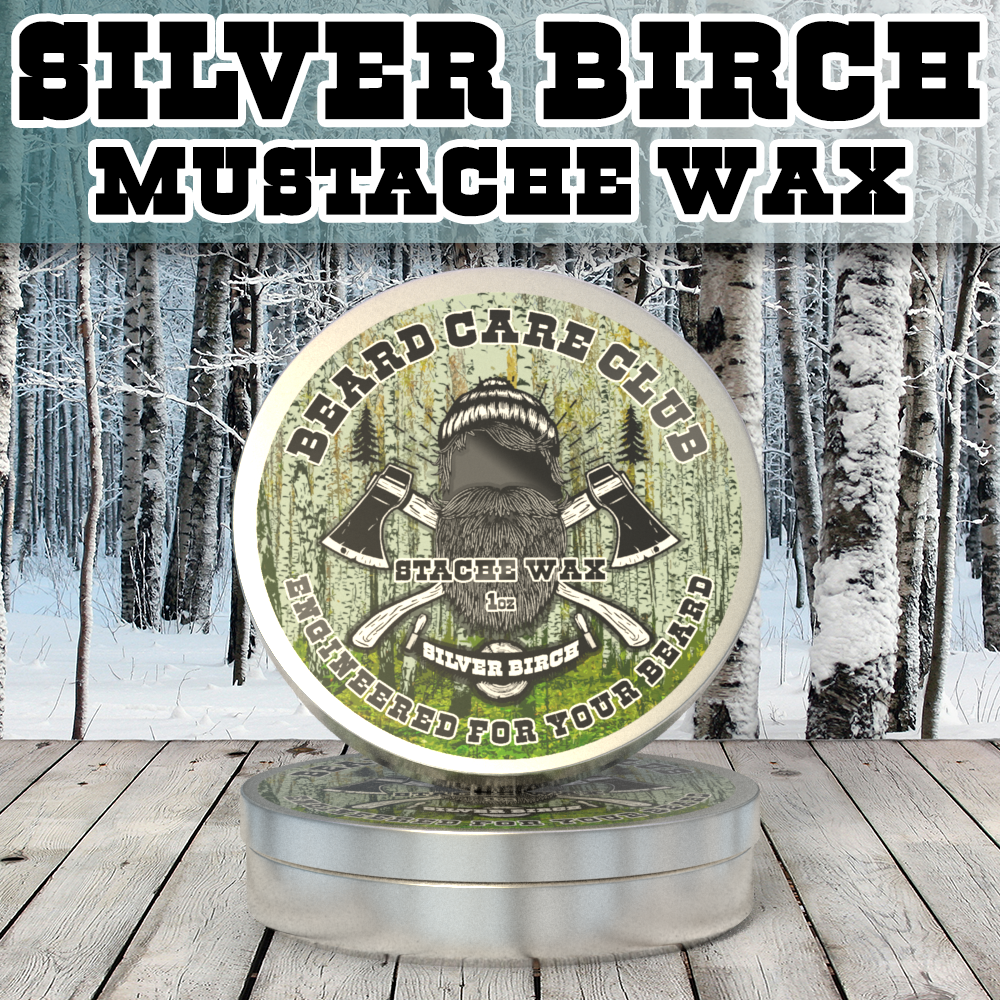 Silver Birch Mustache Wax