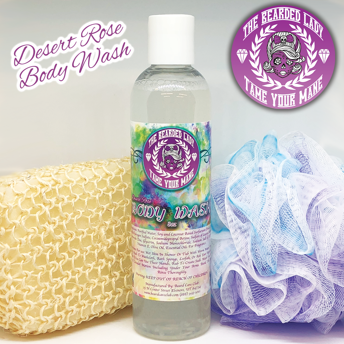 Women's Desert Rose Body Wash - 8oz Bottle