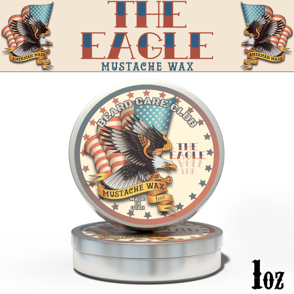 The Eagle Mustache Wax