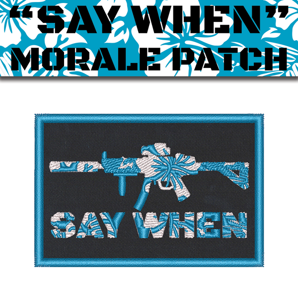 SAO - Say Again Over Woven Morale Patch
