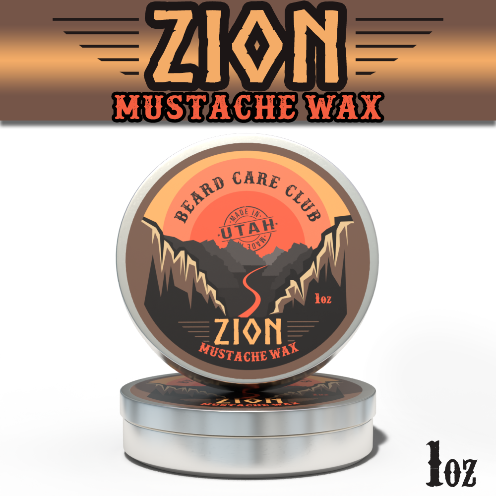 Zion Mustache Wax