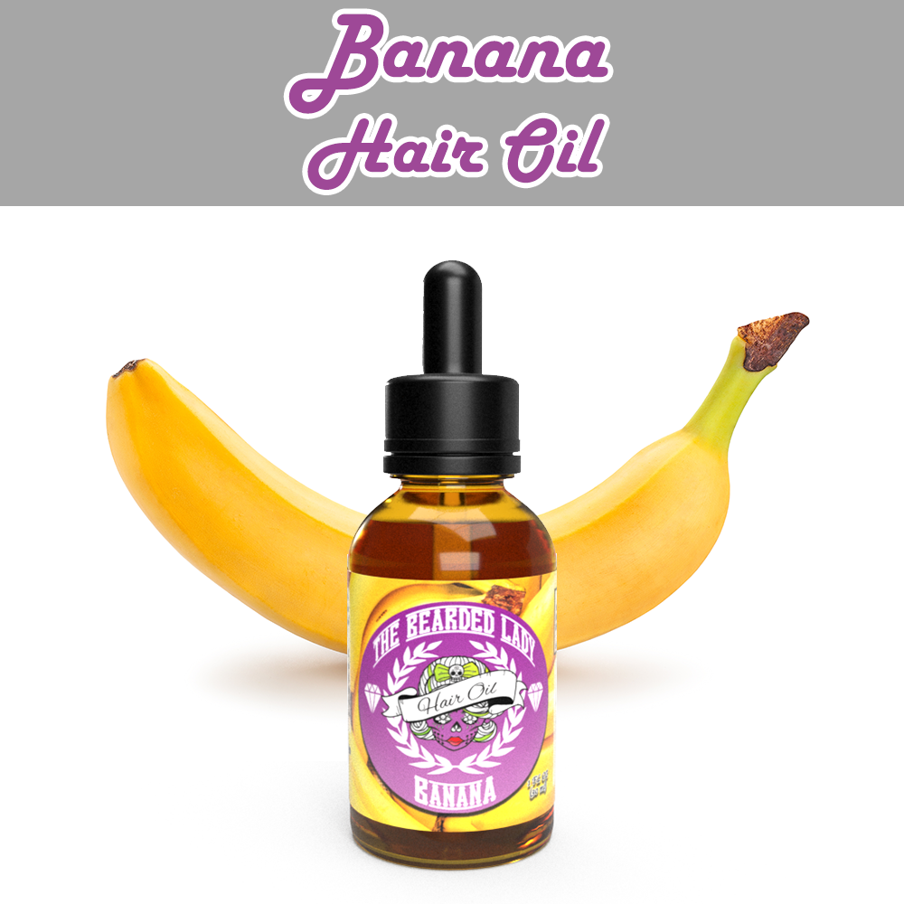 The Bearded Lady Hair Oil - Banana