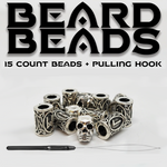 Beard Beads With Pulling Hook