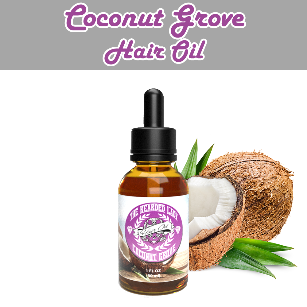 The Bearded Lady Hair Oil - Coconut Grove