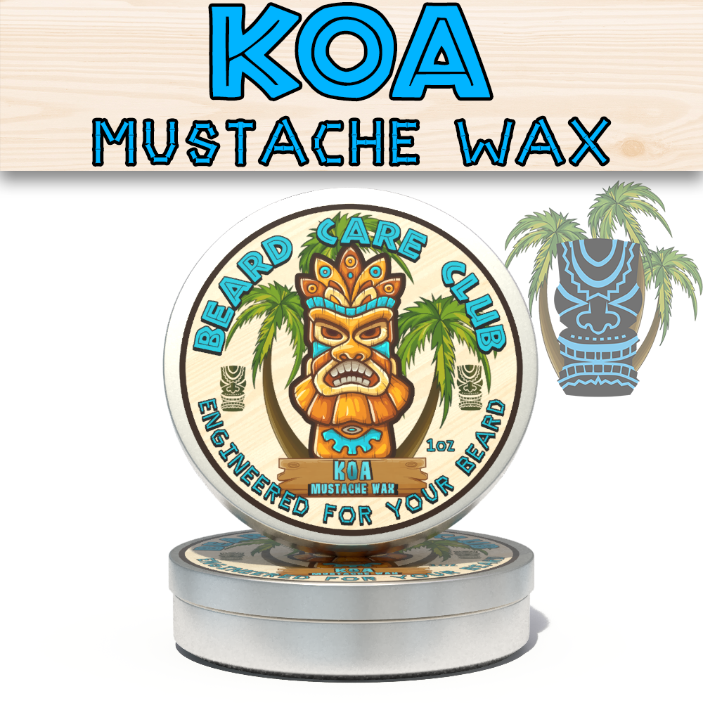 Koa Mustache Wax