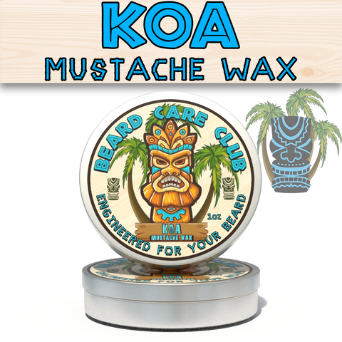 Koa Mustache Wax
