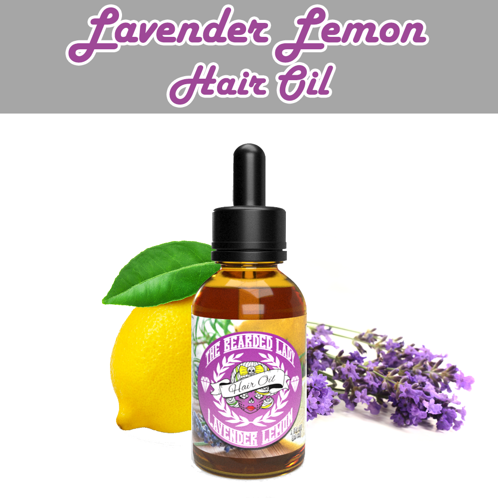 The Bearded Lady Hair Oil - Lavender Lemon