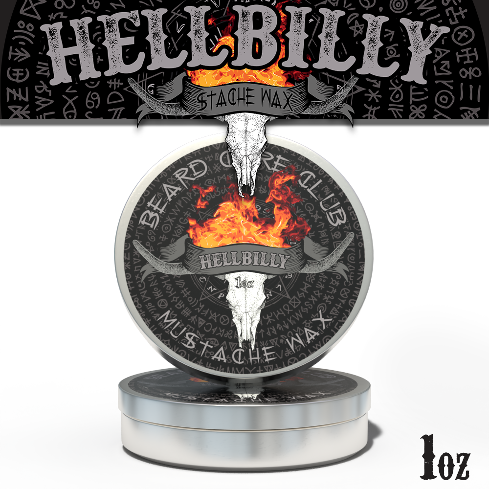 Hellbilly Mustache Wax