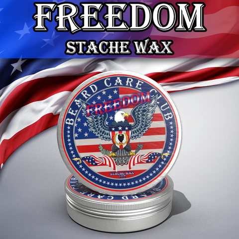 Freedom Mustache Wax