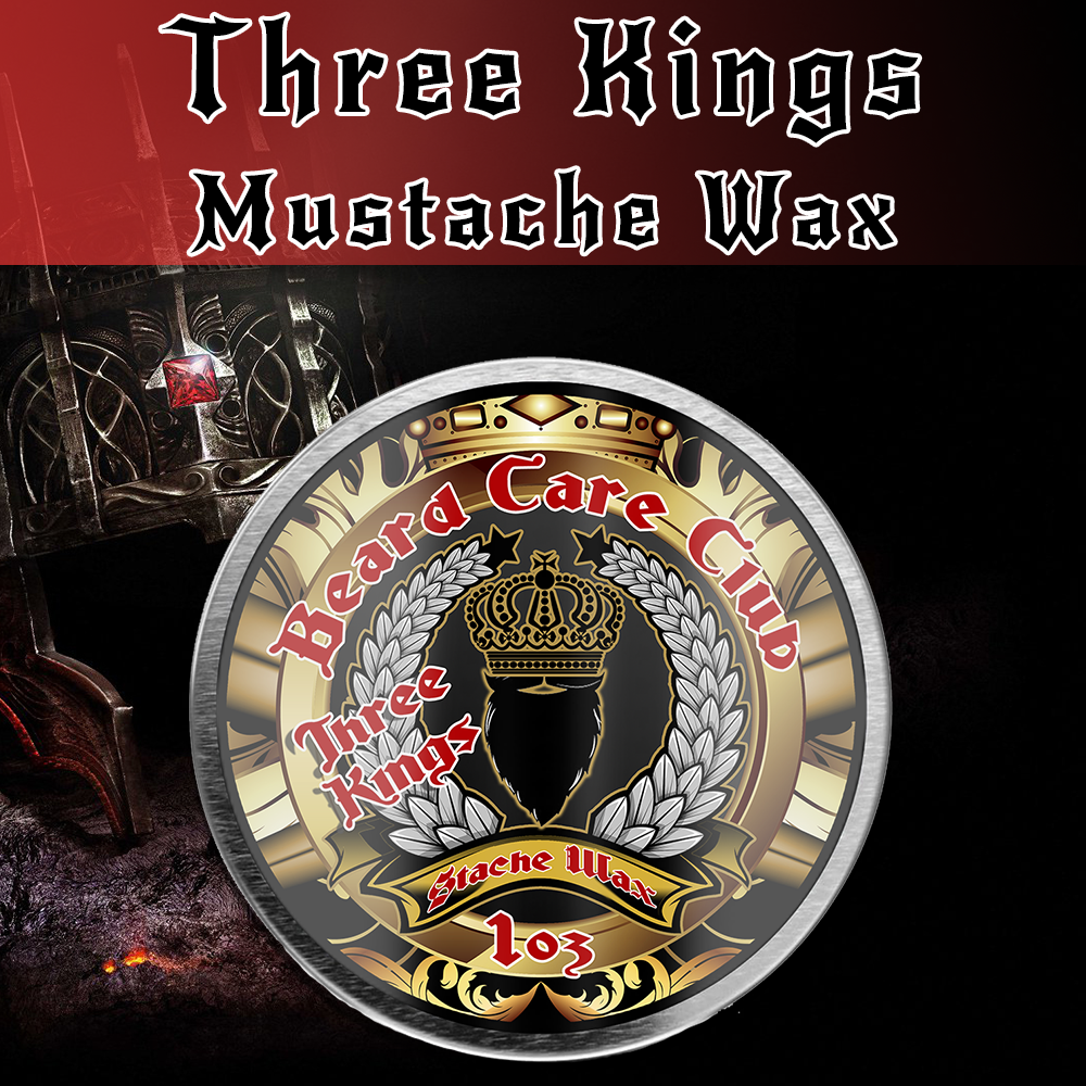 Three Kings Mustache Wax