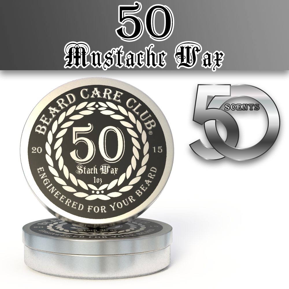 50 Mustache Wax