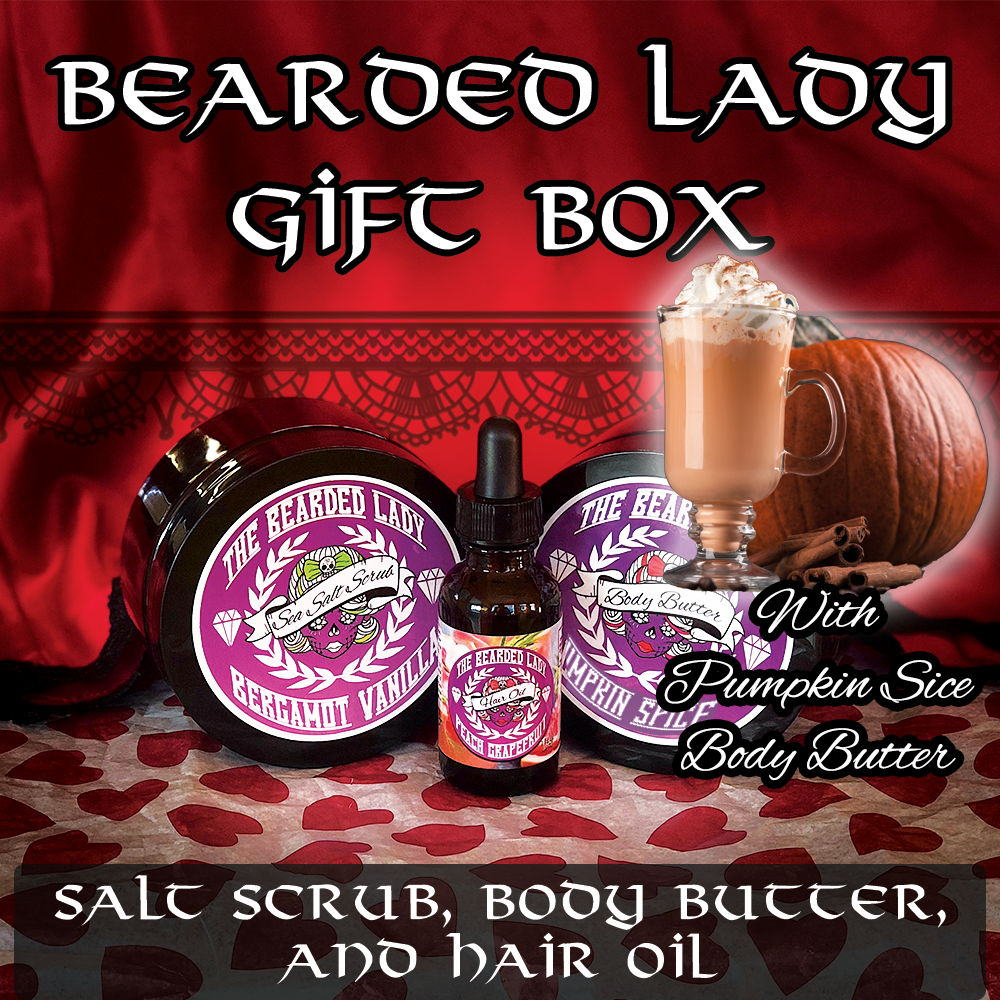Bearded Lady Gift Box With Pumpkin Spice Butter