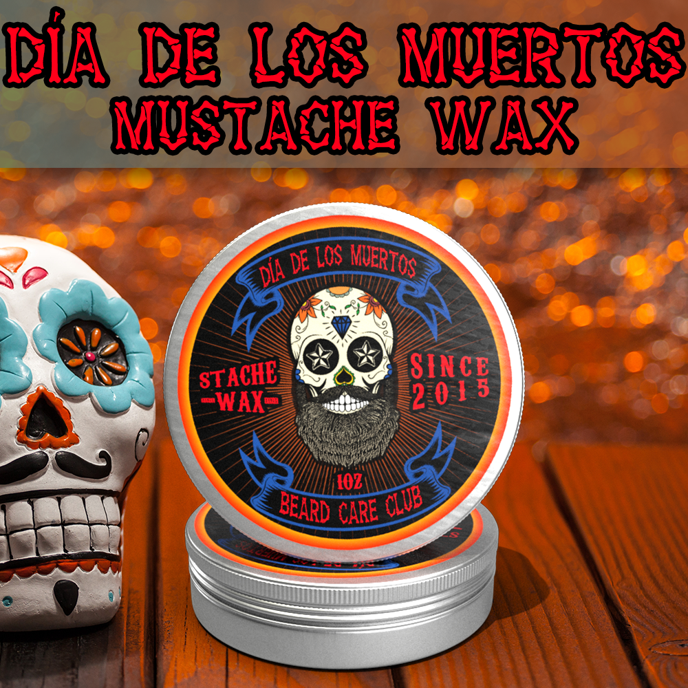 Día de los Muertos Mustache Wax